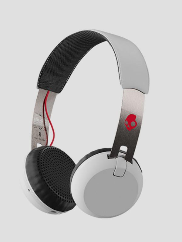 Sluchátka Skullcandy GRIND WIRELESS ON-EAR Bílá