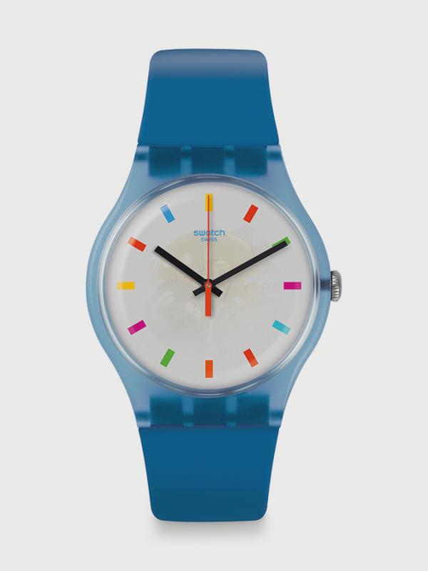 Hodinky Swatch SUON125 Modrá