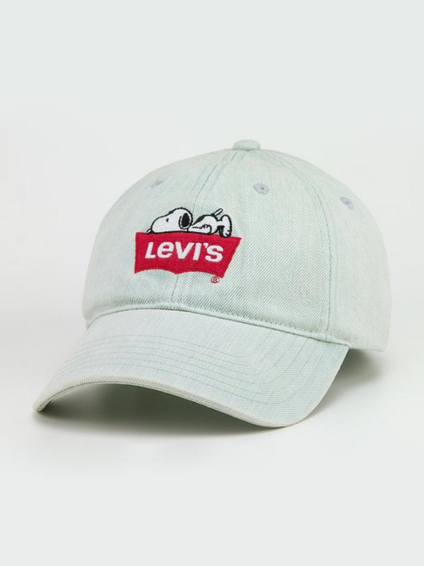 Kšiltovka LEVI'S Snoopy Hat Bílá