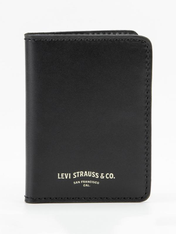 Peněženka LEVI'S Hyde Folding Card Case Update Černá