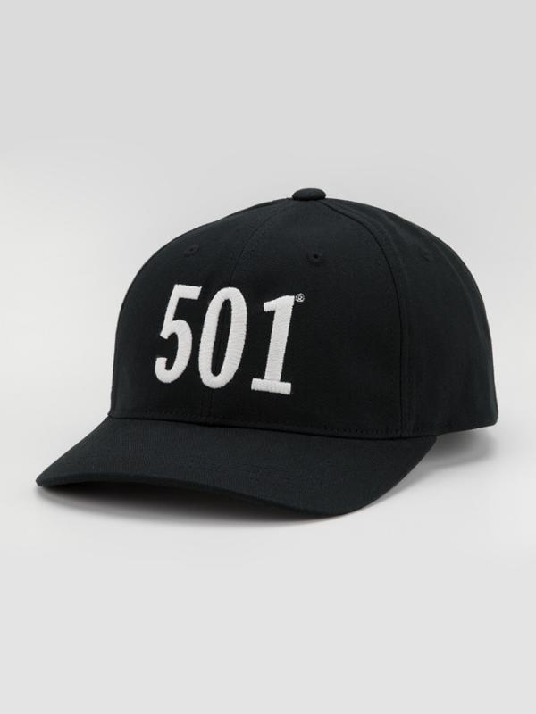 Kšiltovka LEVI'S 501 Baseball Modrá