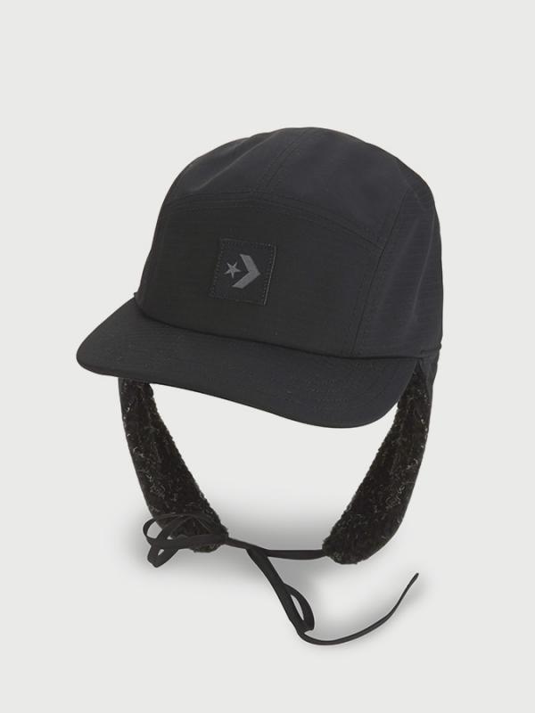 Kšiltovka Converse Earflap Camp Cap Modrá