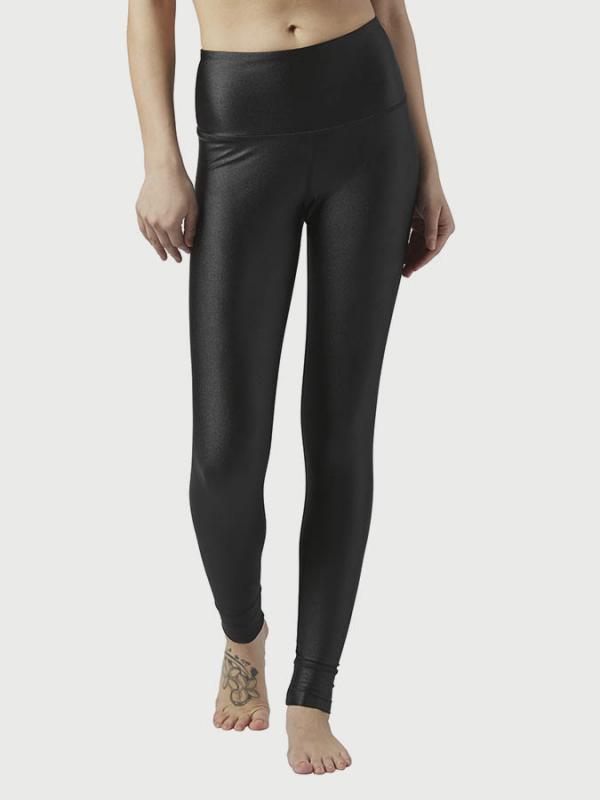 Legíny Reebok Metallic High-Rise Tight Černá