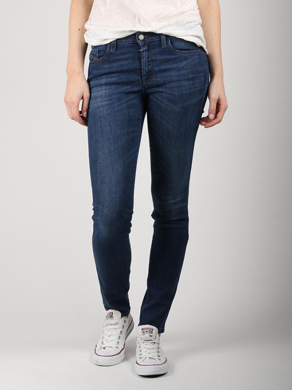 Džíny Diesel Doris L.32 Pantaloni Modrá