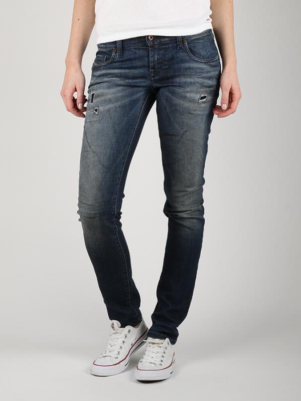 Džíny Diesel Grupee. L.32 Pantaloni Modrá