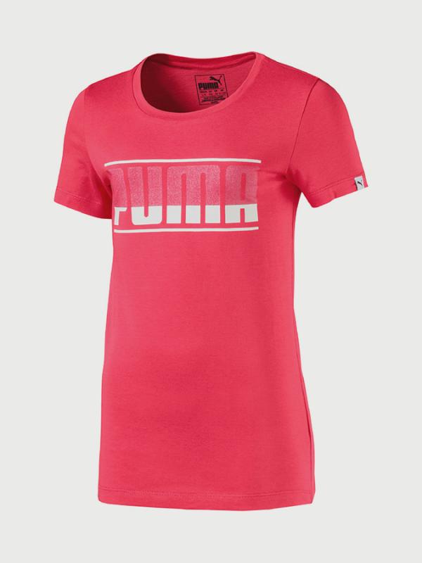 Tričko Puma Style Graphic Tee Růžová