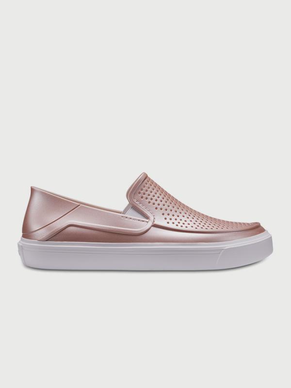 Boty Crocs CitiLane Roka Metallic Slp Růžová