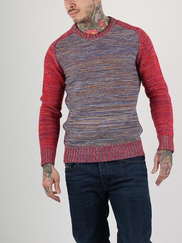 Svetr Diesel K-REPANDUM PULLOVER Barevná