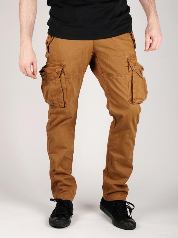 Kalhoty Superdry CORE HEAVY CARGO PANT Hnědá