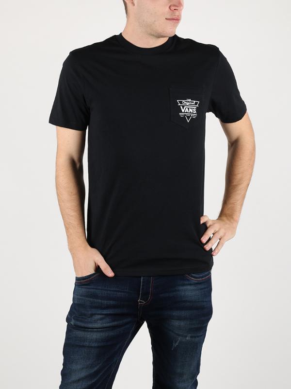 Tričko Vans Mn Original Triangle Black Černá