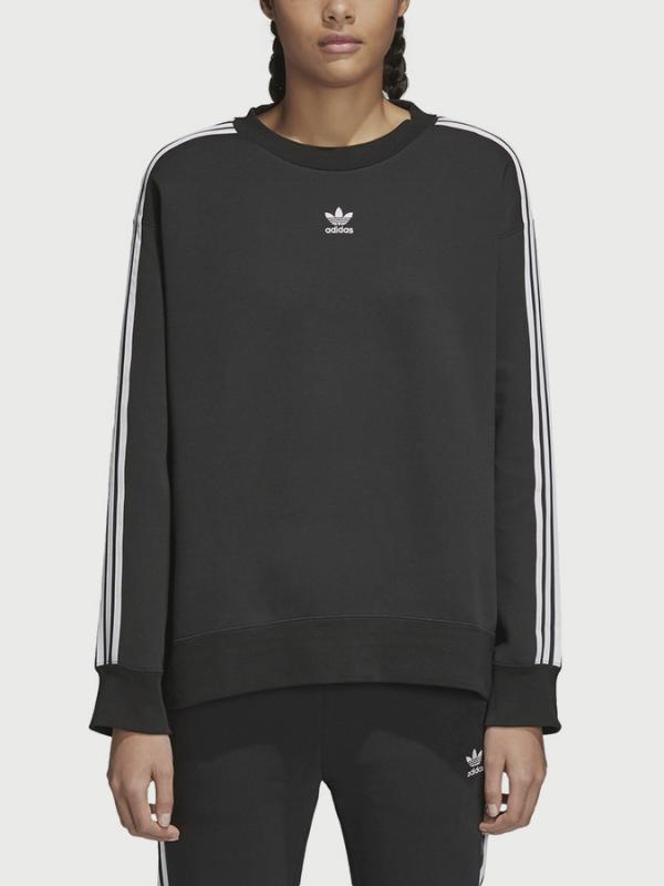 Mikina adidas Originals Crew Sweater Černá