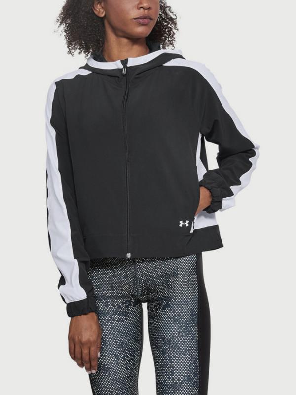 Bunda Under Armour Storm Woven Fz Jacket Černá