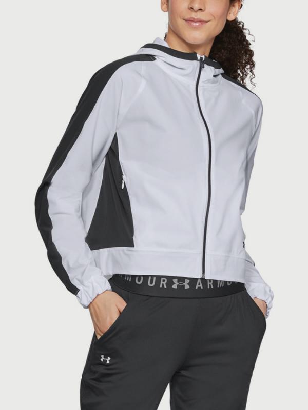 Bunda Under Armour Storm Woven Fz Jacket Bílá