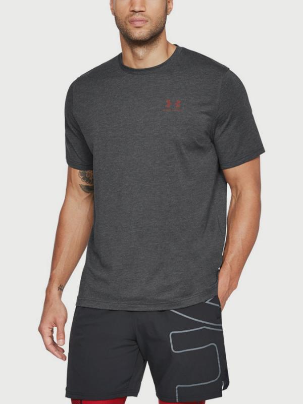 Tričko Under Armour Cc Left Chest Lockup Černá