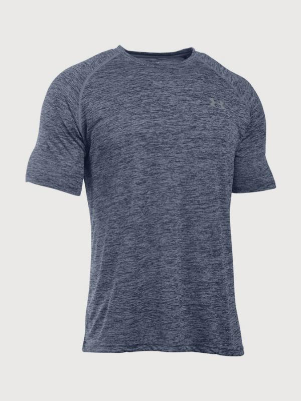 Tričko Under Armour Tech SS Tee Modrá