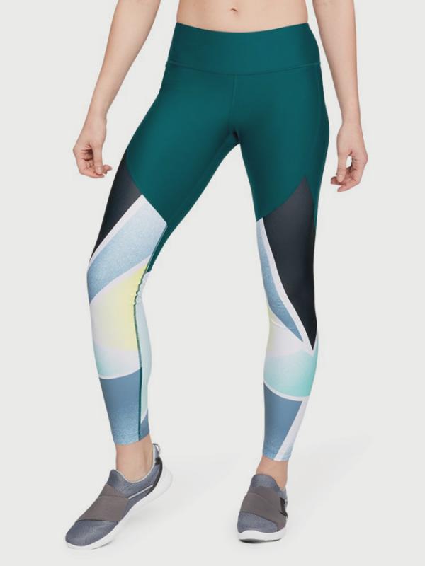 Kompresní legíny Under Armour Balance Q1 Graphic Legging Zelená