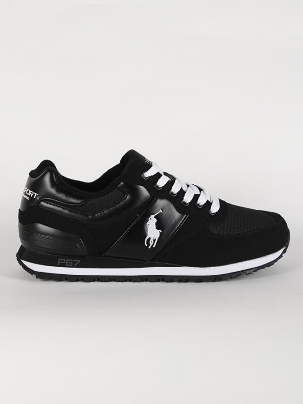 Boty Polo Ralph Lauren Slaton Pony Černá