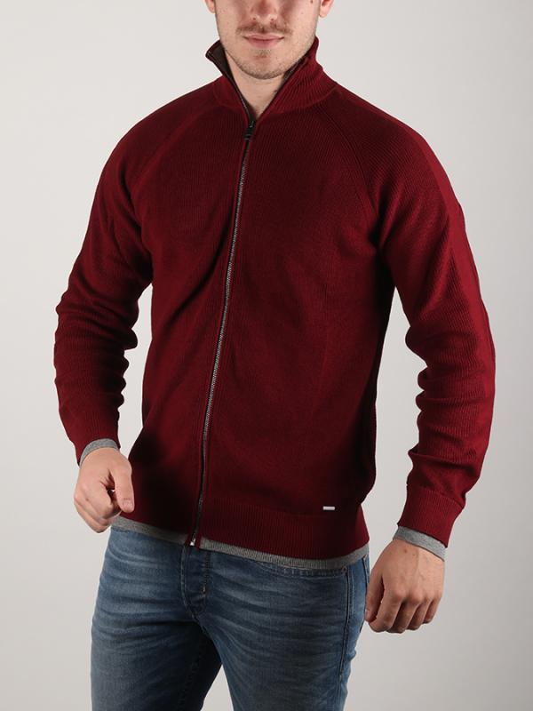 Mikina Diesel K - Beny Cardigan Červená