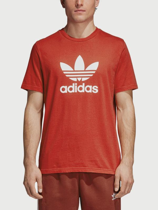 Tričko adidas Originals Trefoil T-Shirt Červená