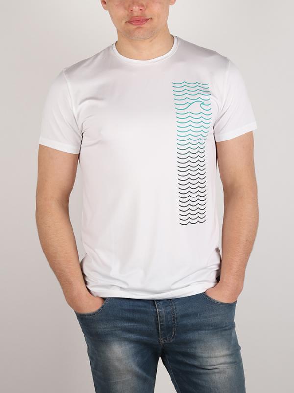 Tričko O´Neill Pm Shoreline Hybrid T-Shirt Bílá