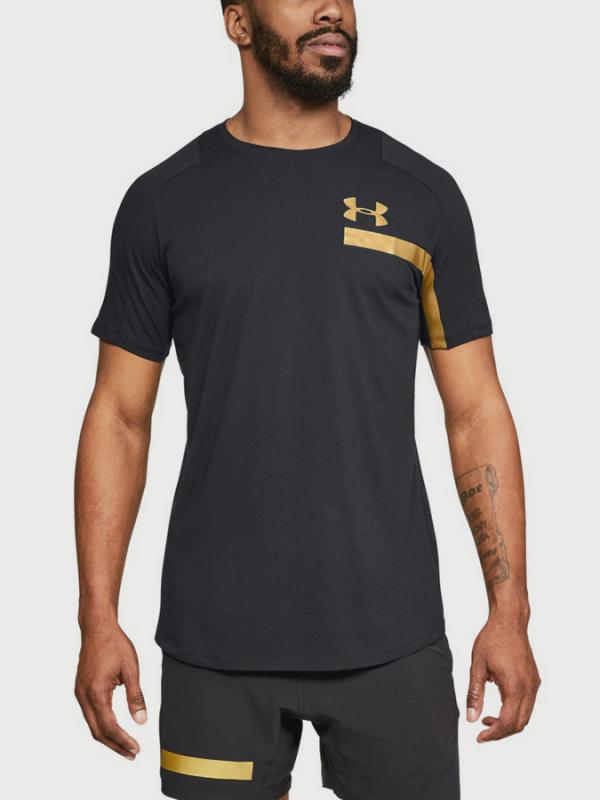 Tričko Under Armour Perpetl SS Graphic Černá