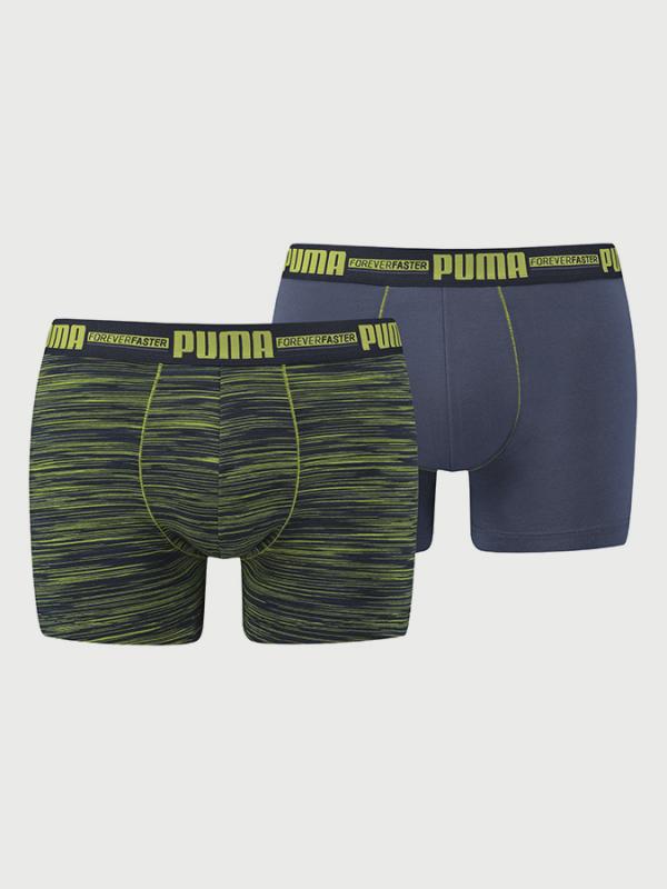 Boxerky Puma Space Dye Boxer 2 Pack Barevná