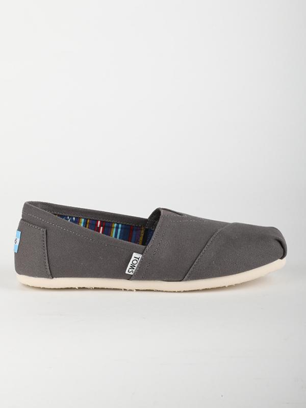 Boty Toms Ash Canvas Wm Clsc Alprg Nl Šedá