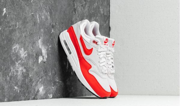 Nike Air Max 1 WMNS Vast Grey/ Habanero Red