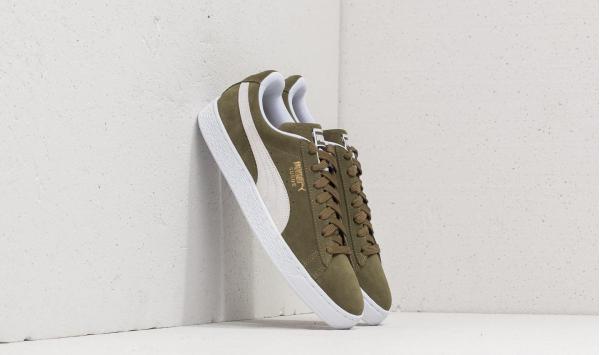 Puma Suede Classic Capulet Olive-Puma White