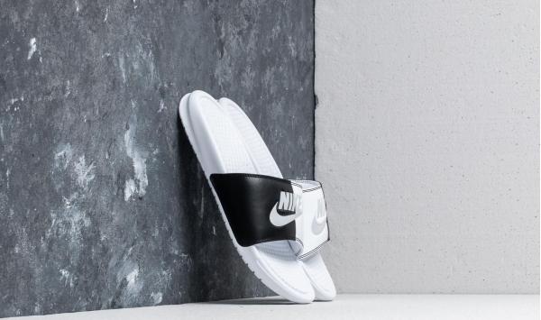 Nike Wmns Benassi JDI BP White/ Pure Platinum-Black