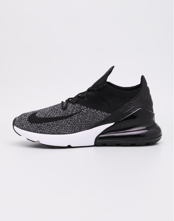 Nike Air Max 270 Flyknit Black / Black - White 42