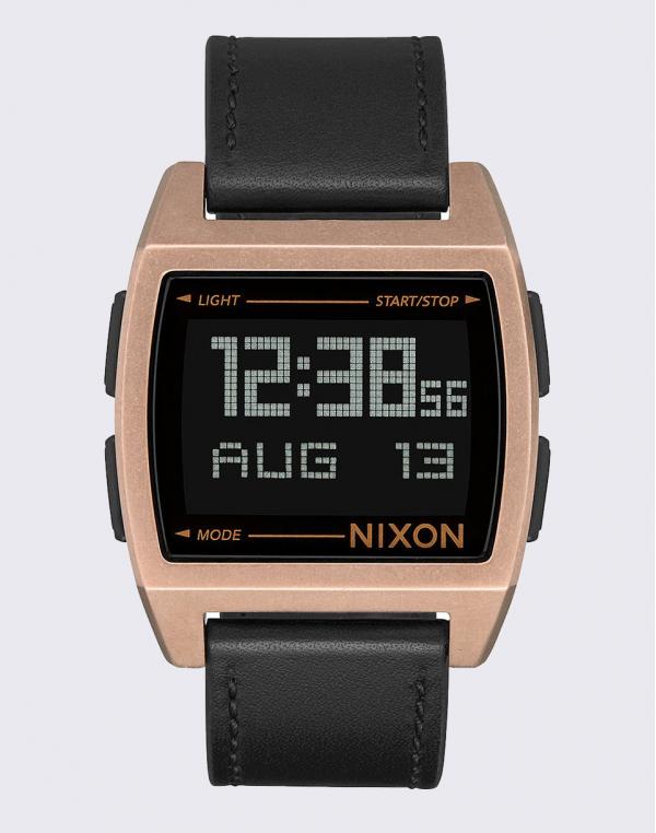 Nixon Base Leather Antique Copper / Black