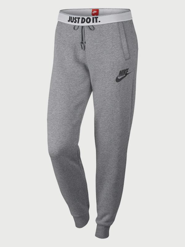 Tepláky Nike W Nsw Rally Pant Reg Šedá