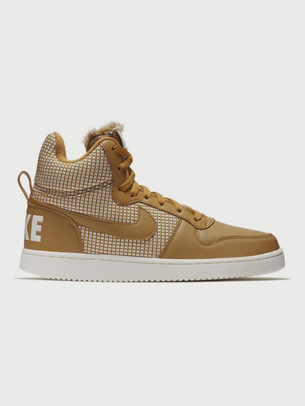Boty Nike Wmns Court Borough Mid Se Hnědá