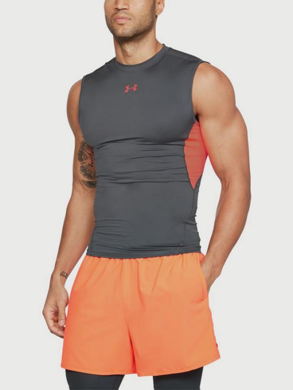 Kompresní tílko Under Armour Heatgear Sl Šedá