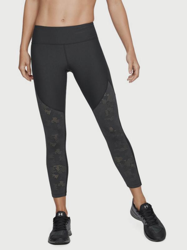 Kompresní legíny Under Armour Tb Balance Mesh Ankle Crop Černá