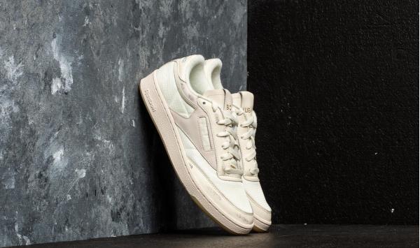 Reebok x Walk Of Shame Club C 85 Olympic Creme/ Yellow/ Sepia