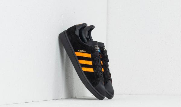 adidas Campus Porter Core Black/ Bright Orange/ Core Black