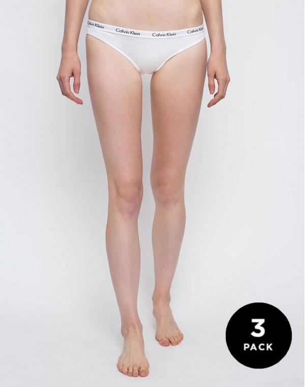 Calvin Klein BIKINI 3PK SOPHIE PINK/WHITE/FEEDER STRIPE_SHORELINE L
