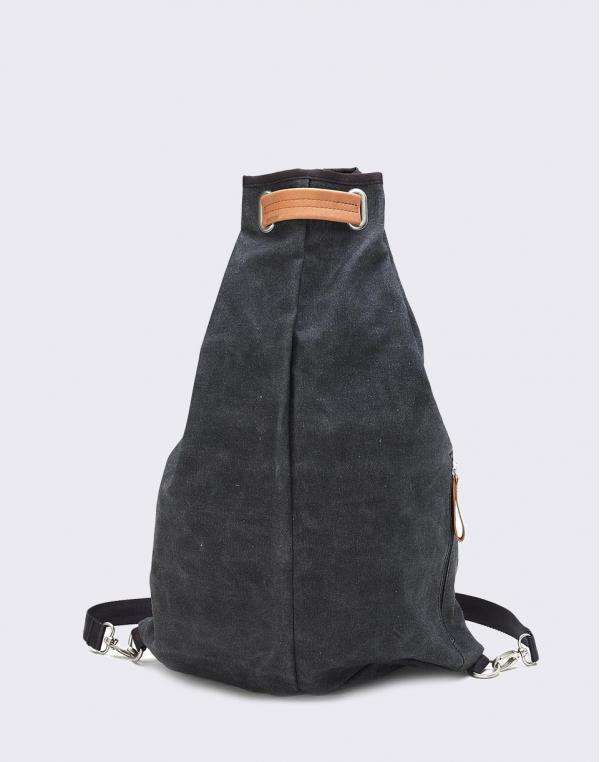 Qwstion Simple Bag Washed Black