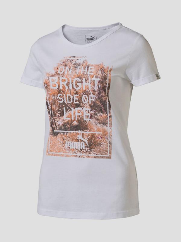 Tričko Puma Photo Summer Tee white Bílá