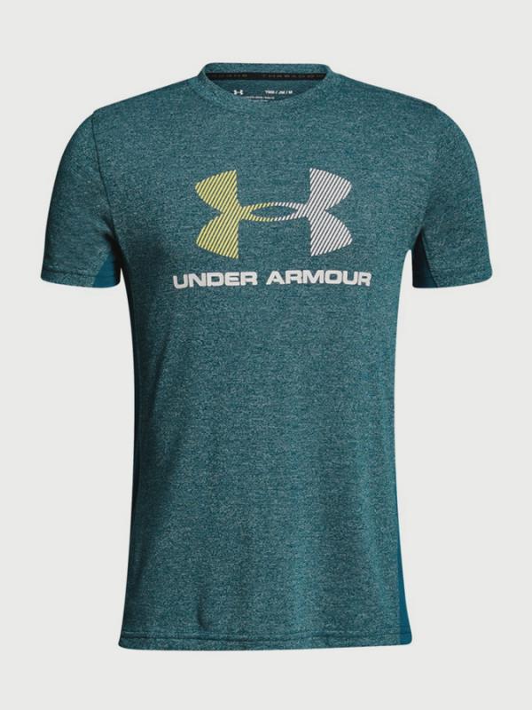 Tričko Under Armour Threadborne Tech SS Q2 Zelená