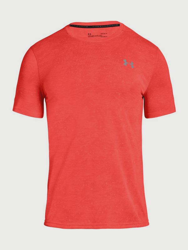 Tričko Under Armour Threadborne Ftd Printed SS Oranžová