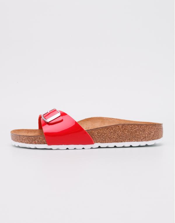 Birkenstock Madrid BF Patent Tango Red LS White 38