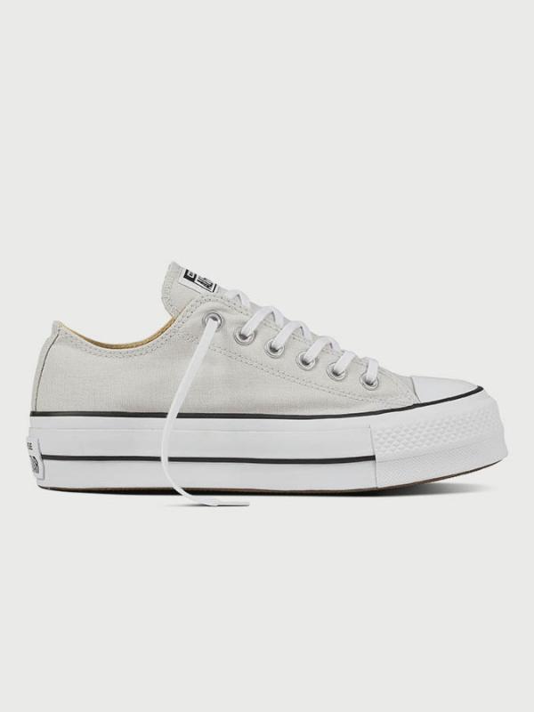 Boty Converse Chuck Taylor All Star Lift OX Šedá