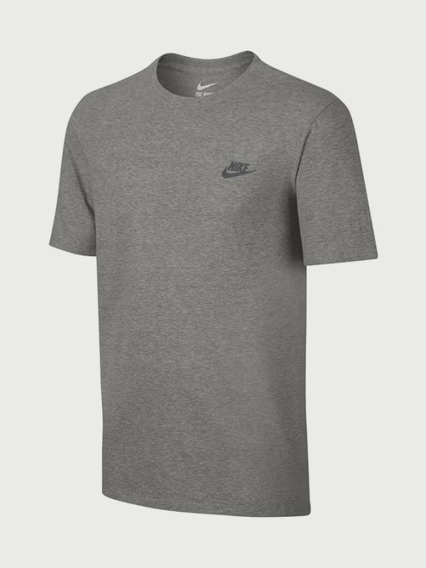 Tričko Nike M Nsw Tee Club Embrd Ftra Šedá
