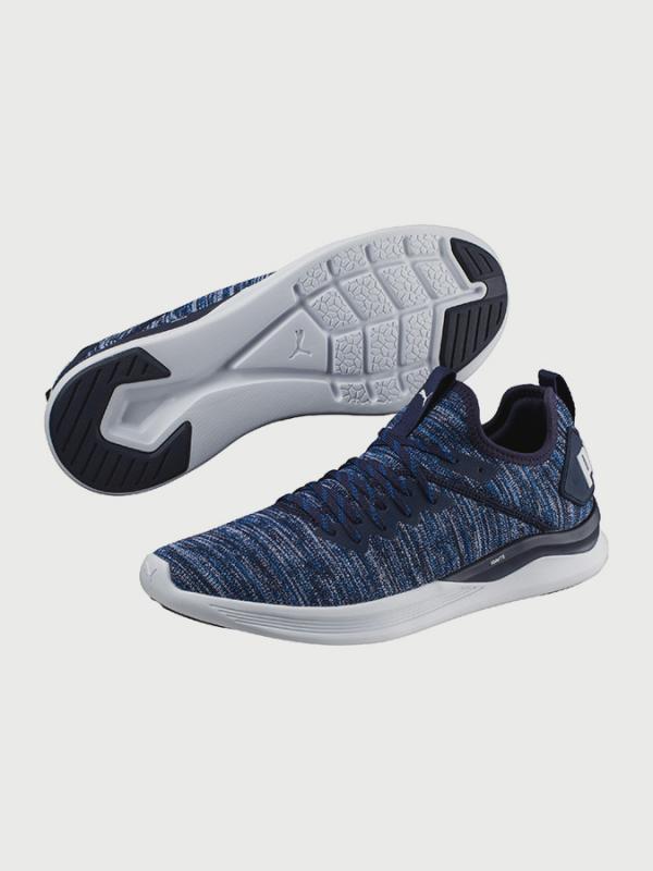 Boty Puma IGNITE Flash evoKNIT Modrá