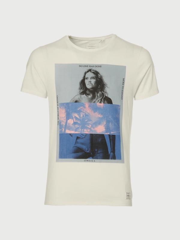 Tričko O´Neill Lm Optical Illusion T-Shirt Bílá
