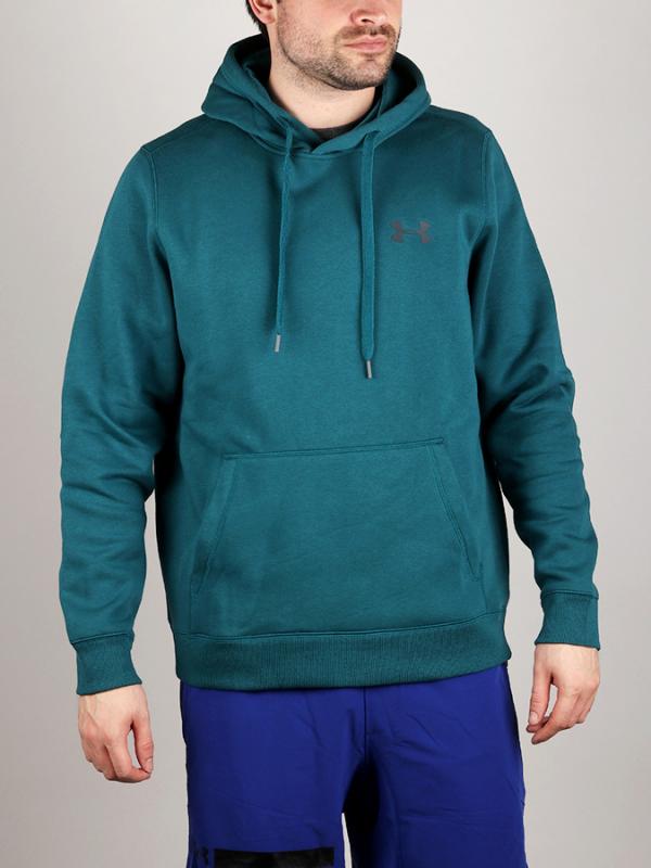 Mikina Under Armour Rival Fitted Pull Over Zelená