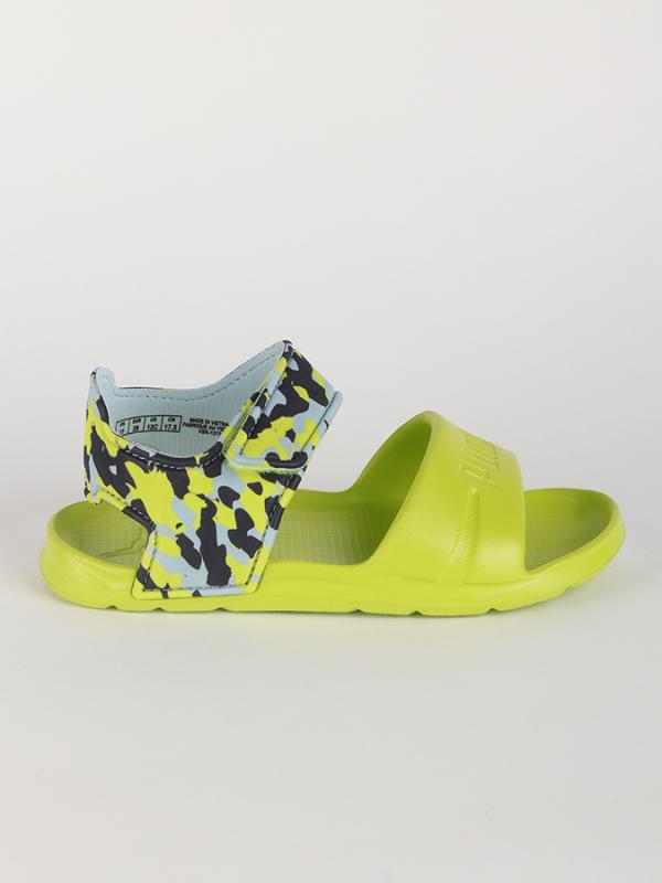 Sandály Puma Wild Sandal Injex Camo PS Žlutá